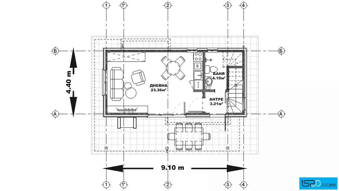План на първи етаж