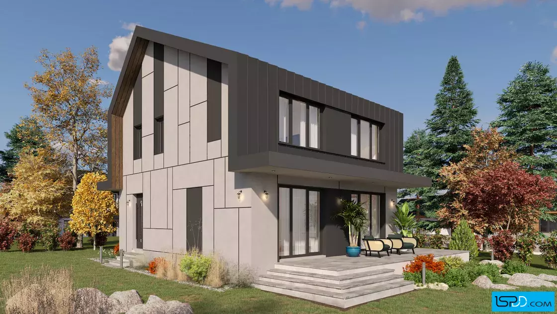 Проект на къща в с. Саранци