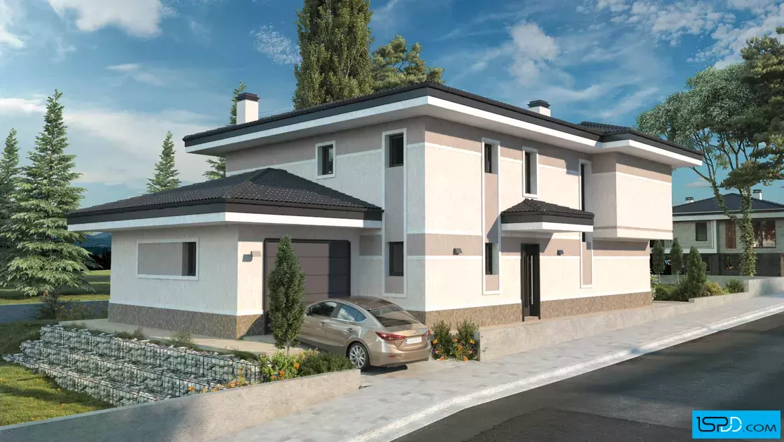 Проект на къща в гр. Добрич