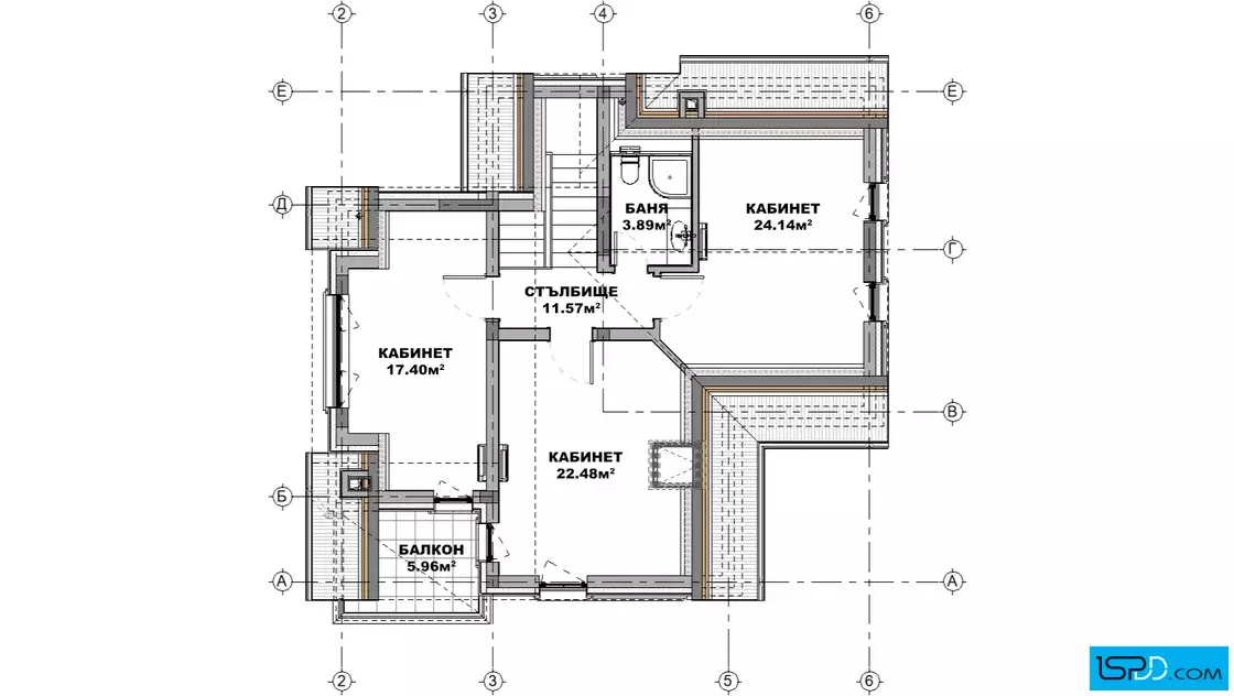 План на трети етаж План на трети етаж