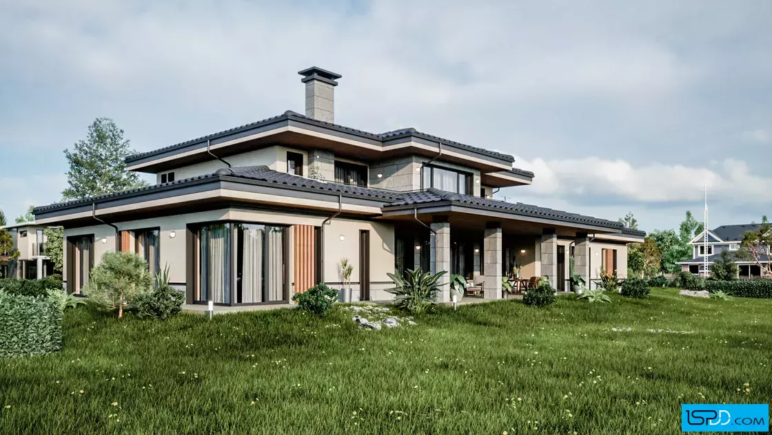 Проект на къща в с. Сандрово