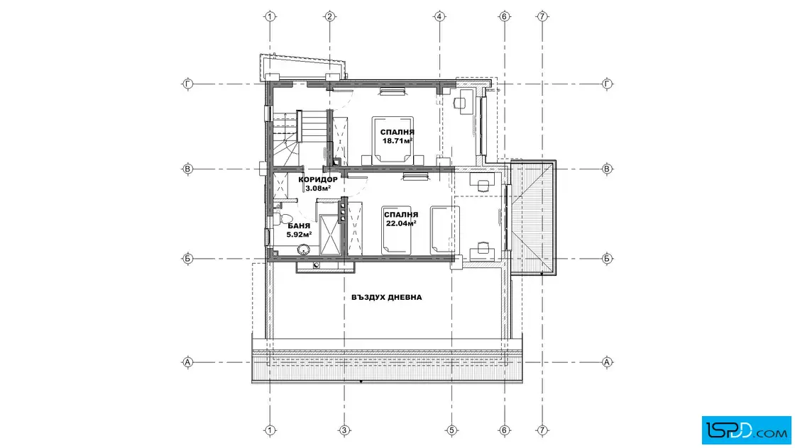 План на втори етаж