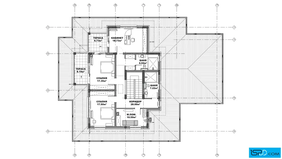 План на втори етаж