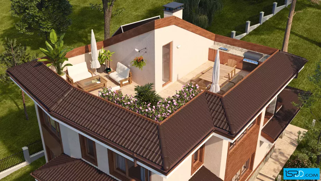 Проект на къща в с. Бистрица