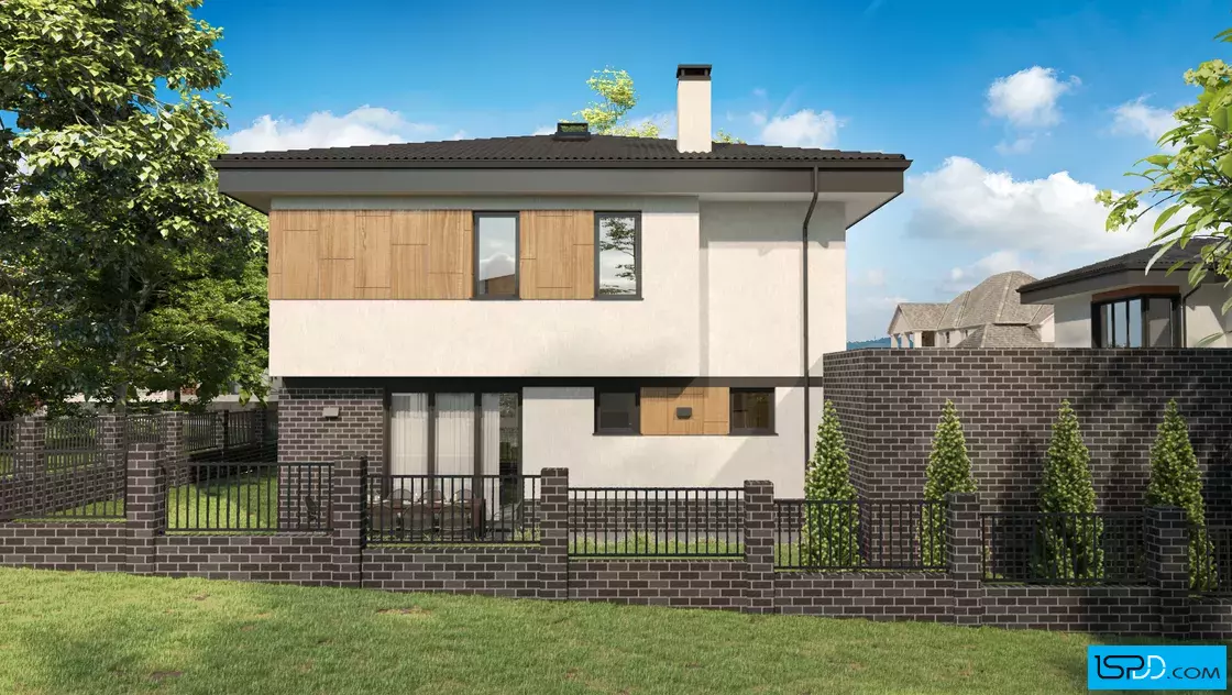 Проект на къща във в.з. Люлин