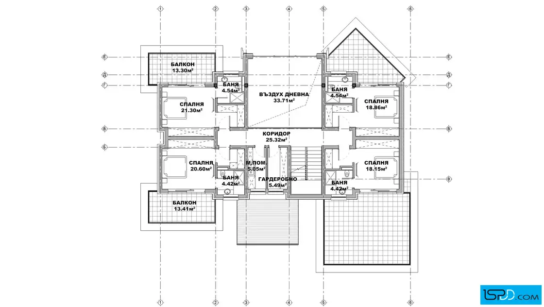 План на втори етаж