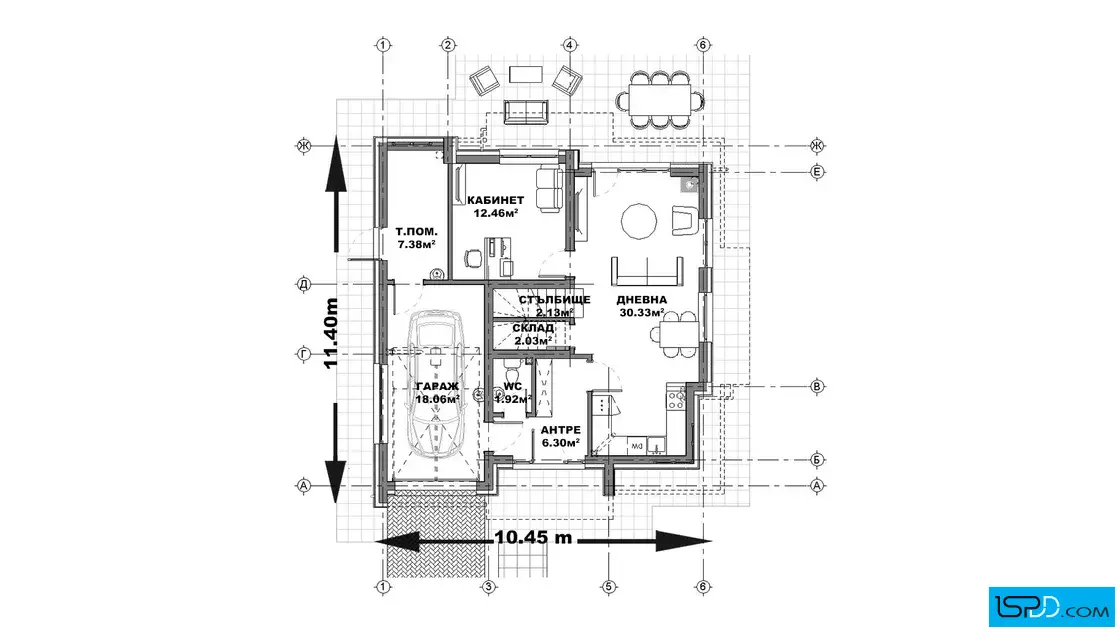 План на първи етаж