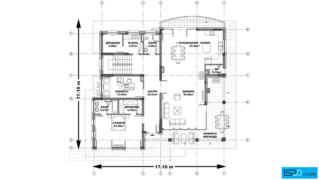 План на първи етаж