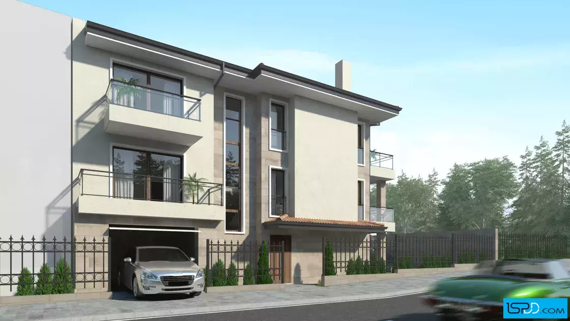 Проект на къща в гр. Айтос