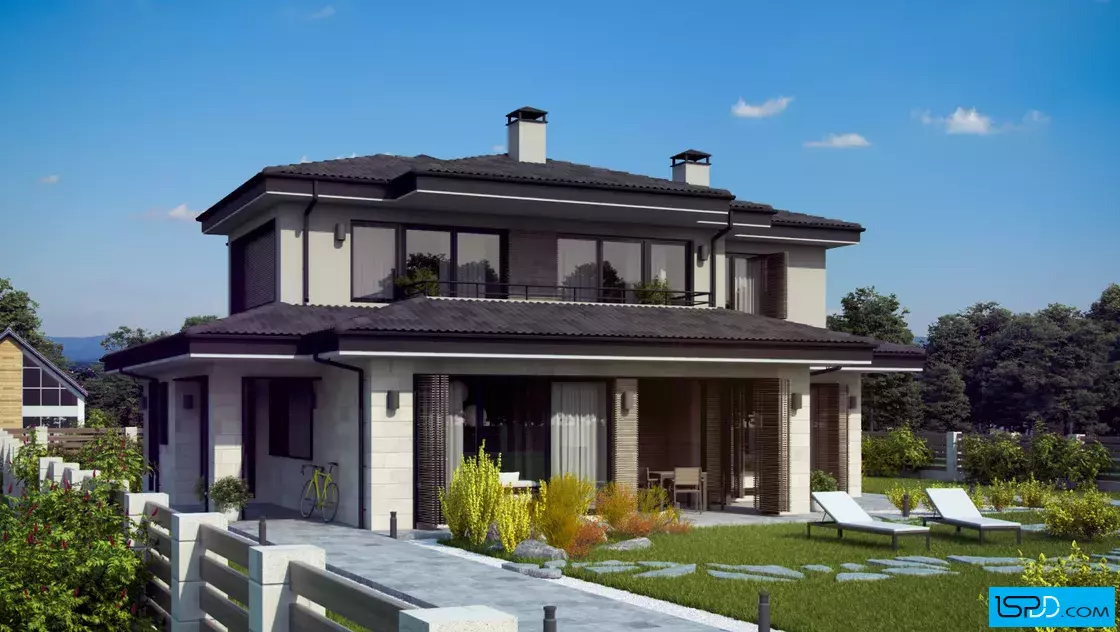 Проект на къща в гр. Мартен