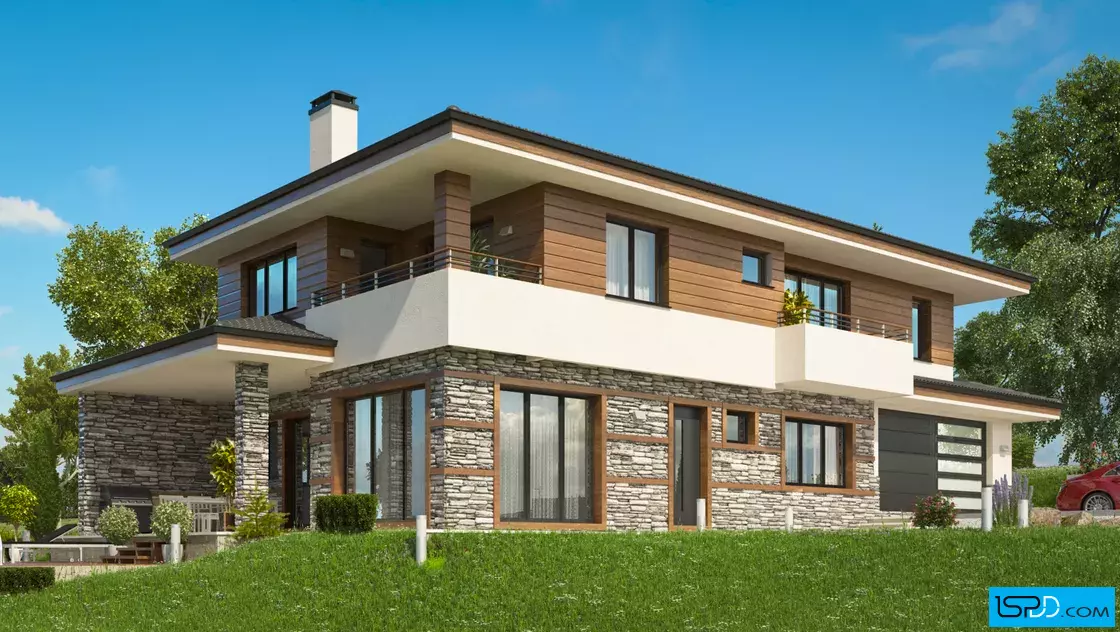 Проект на къща в с. Гняздово