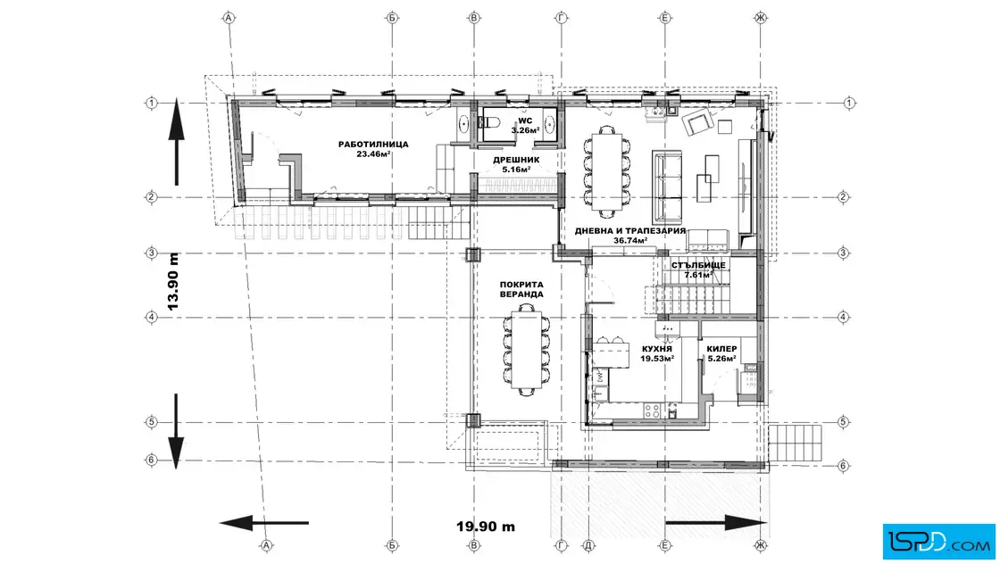 План на първи етаж План на първи етаж
