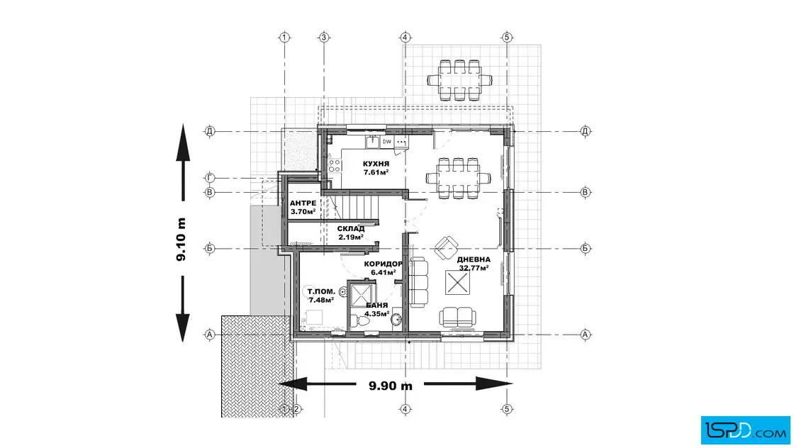 План на първи етаж