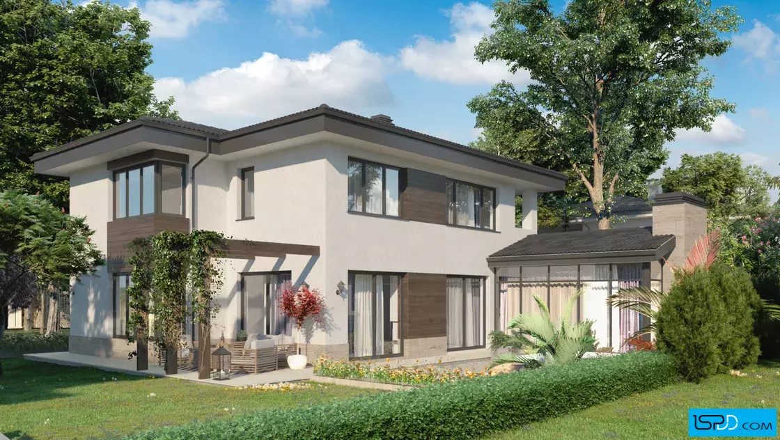 Проект на къща във в.з. Люлин