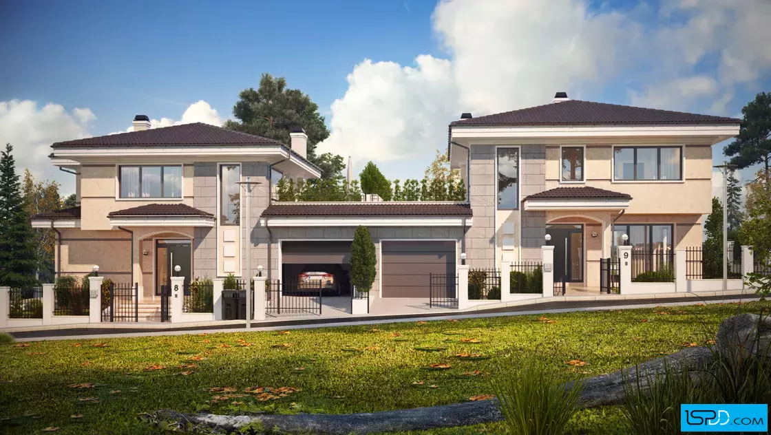 Двуфамилна къща в с. Алдомировци