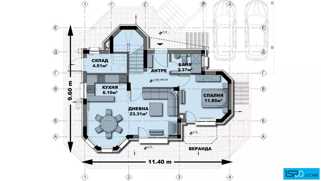 План на първи етаж