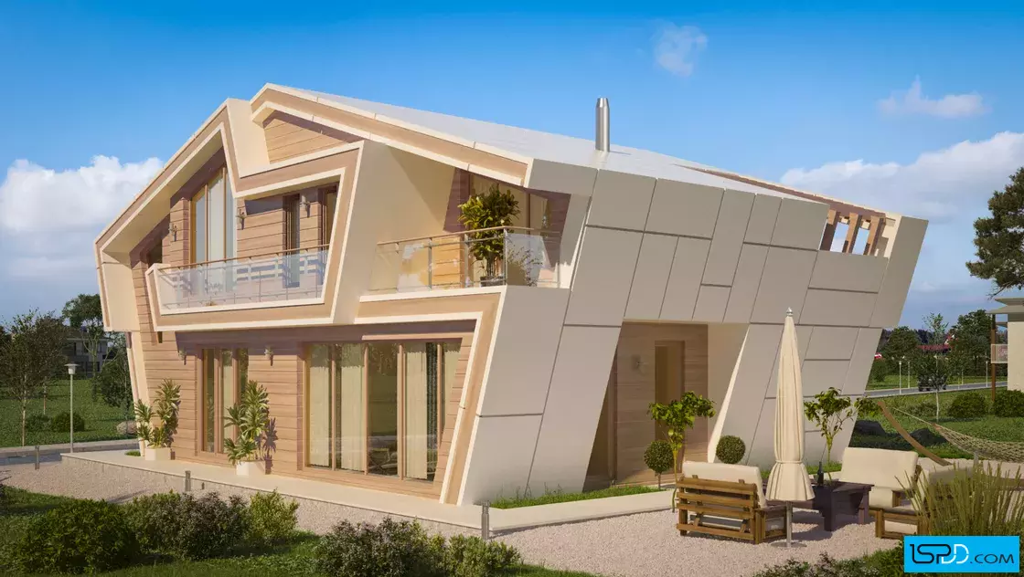 Проект на къща в гр. Бургас