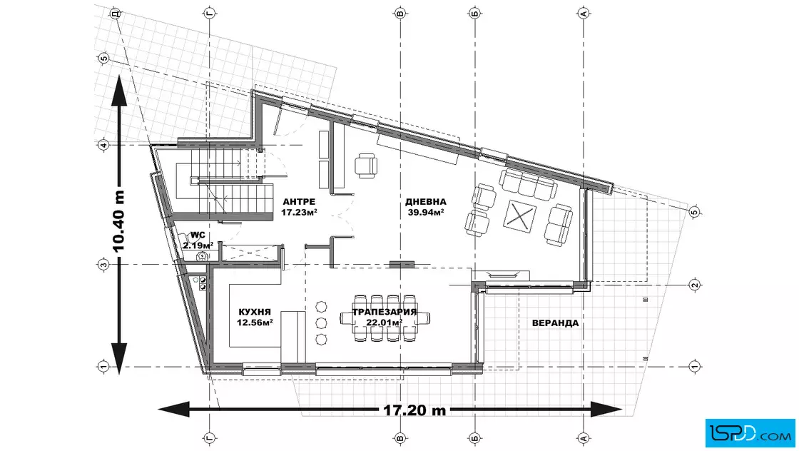 План на първи етаж