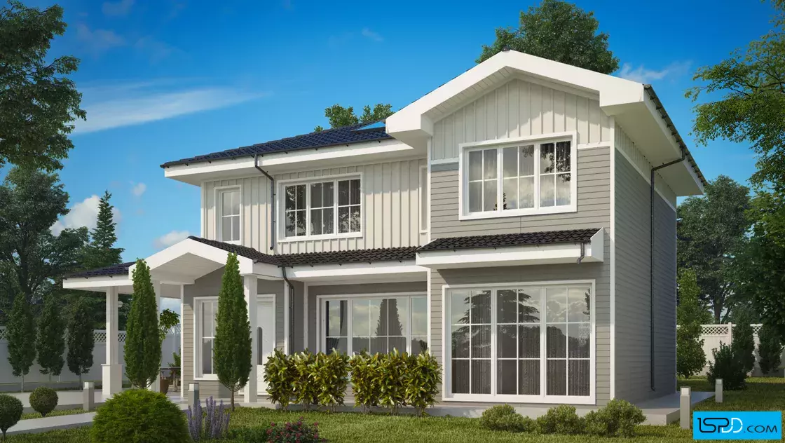 Проект на къща в гр. Нови Искър