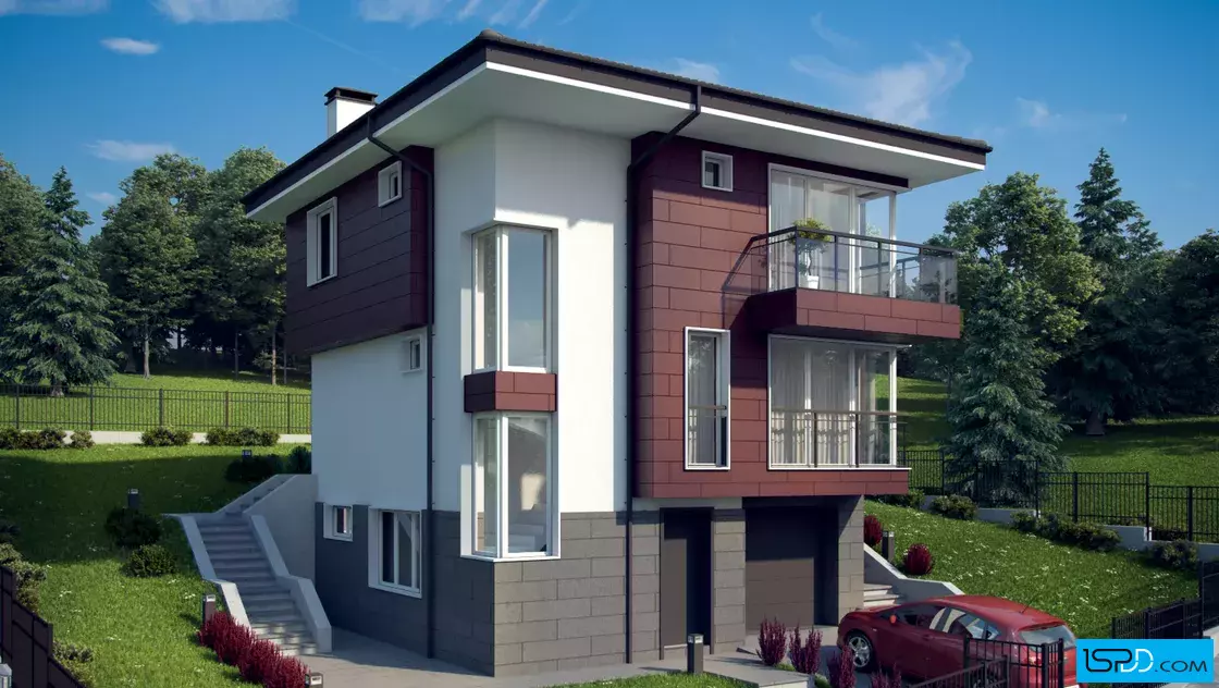 Проект на къща в гр. Банкя