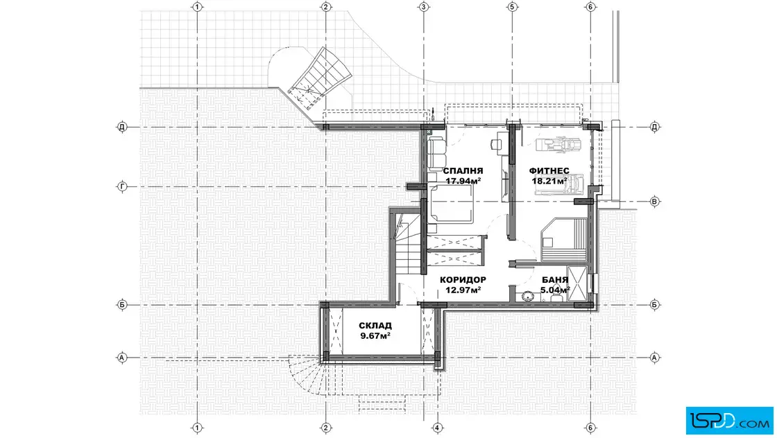 План на подземен етаж