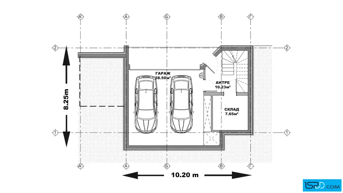 План на подземен етаж