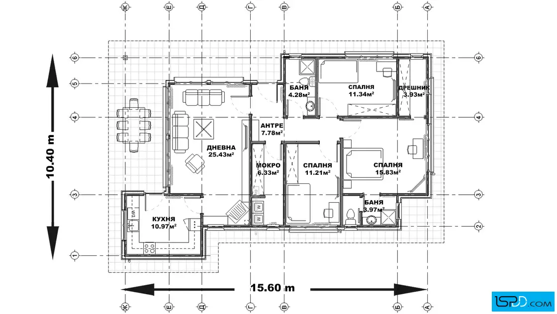 План на първи етаж