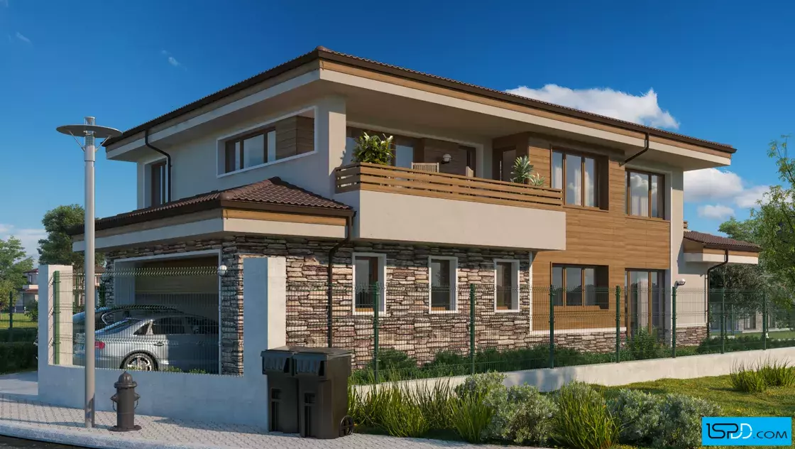 Проект на къща в кв. Иваняне, гр. Банкя