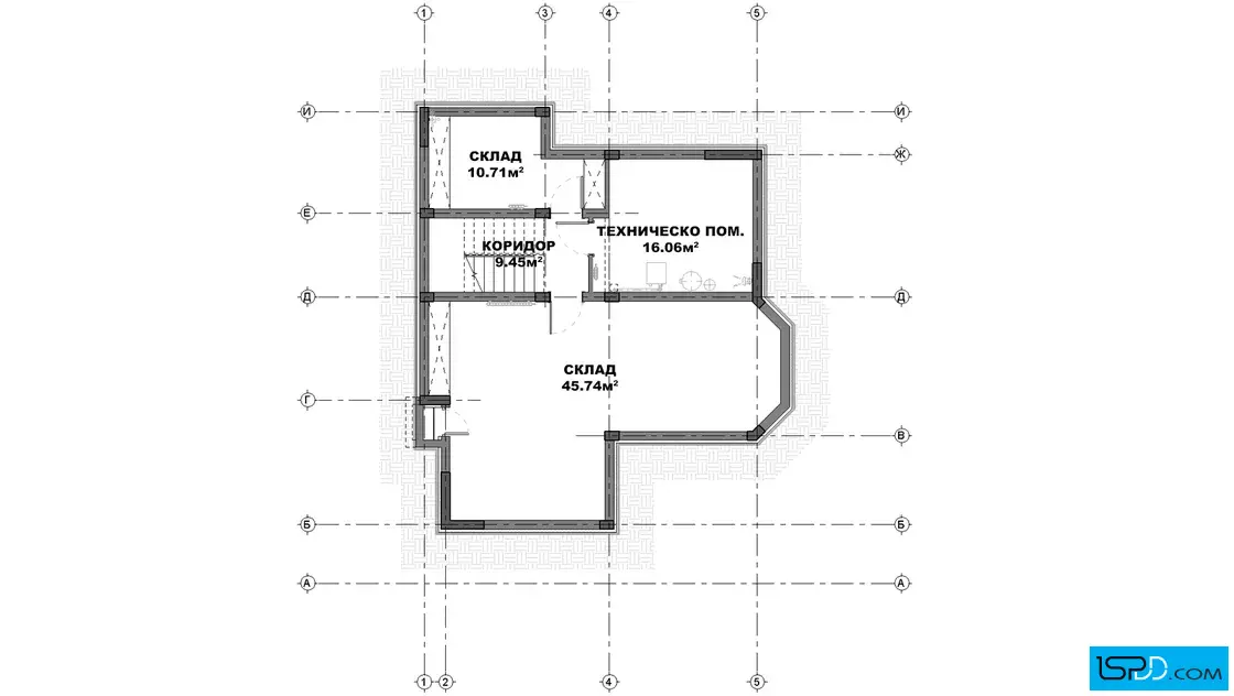 План на подземен етаж