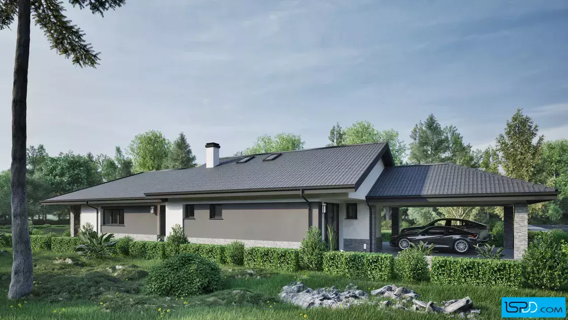 Проект на къща в с. Равно поле