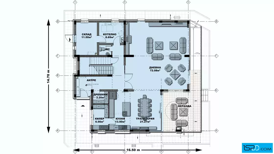 План на първи етаж