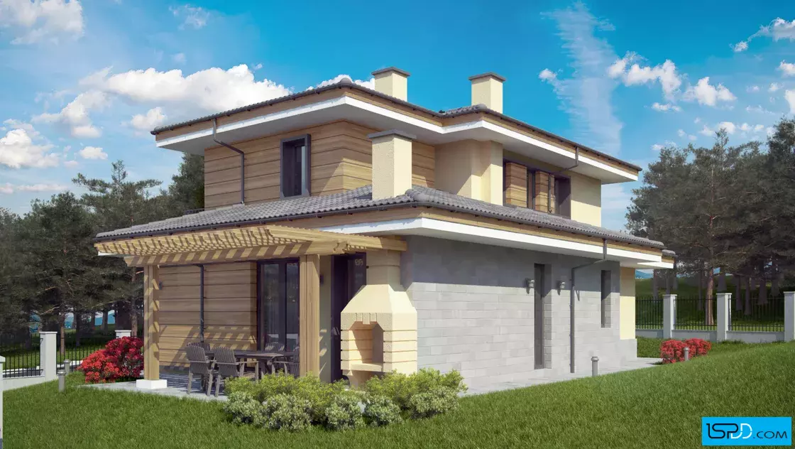 Проект на къща в с. Езерче