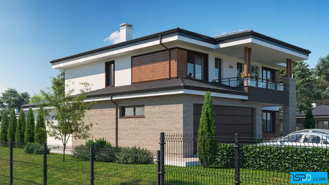 Проект на къща в с. Гергини