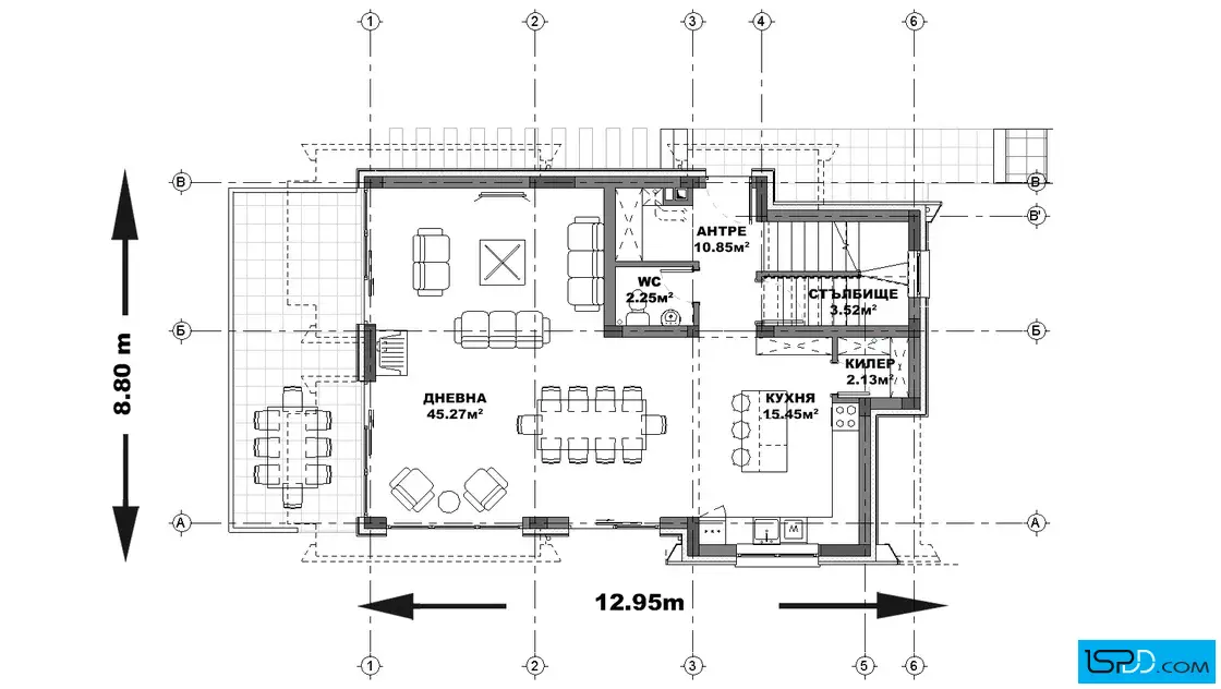 План на първи етаж