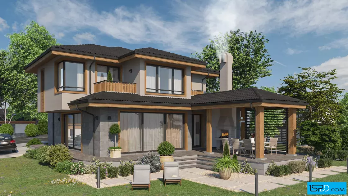 Проект на къща в с. Трудовец