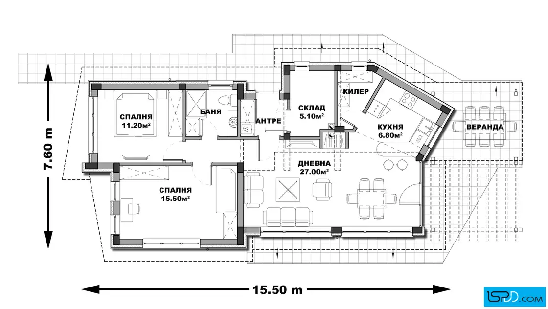 План на първи етаж