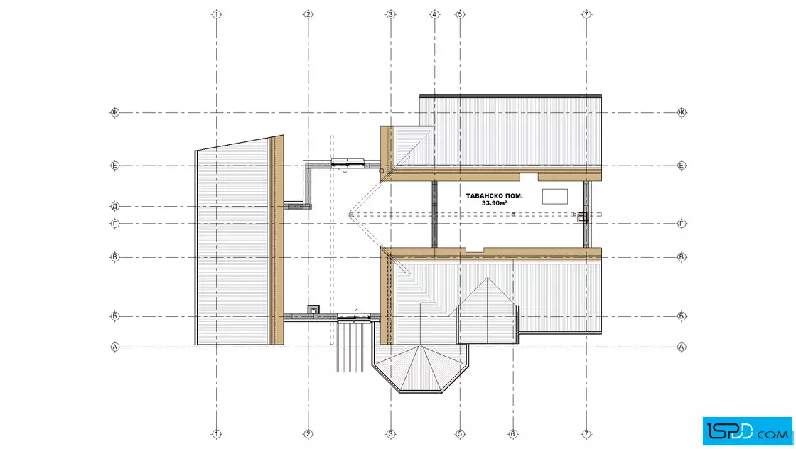 План на втори етаж План на втори етаж