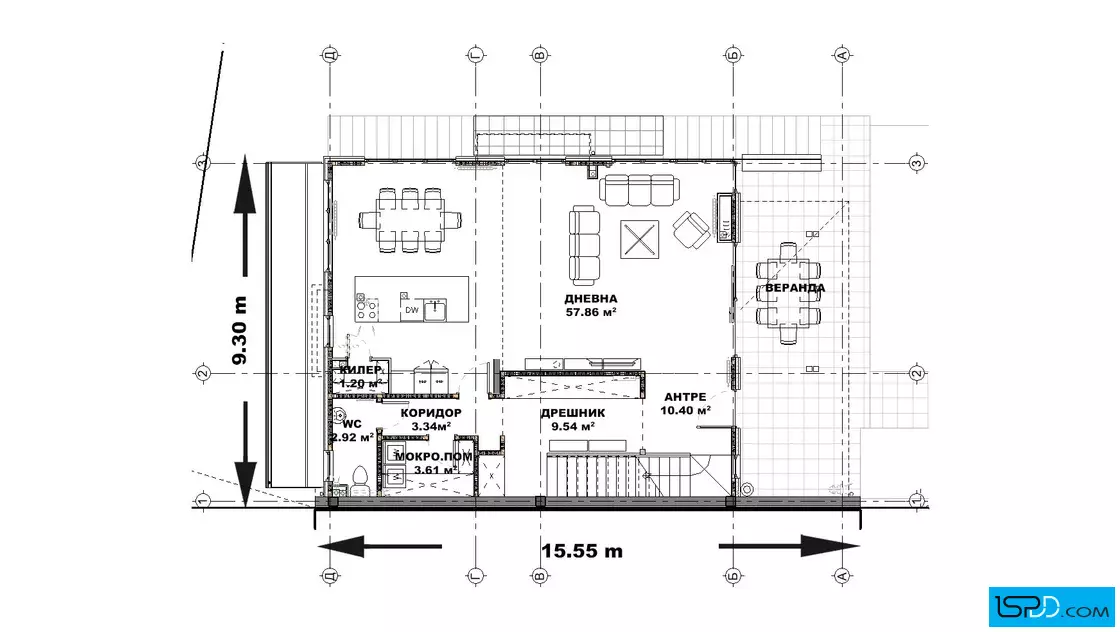 План на първи етаж