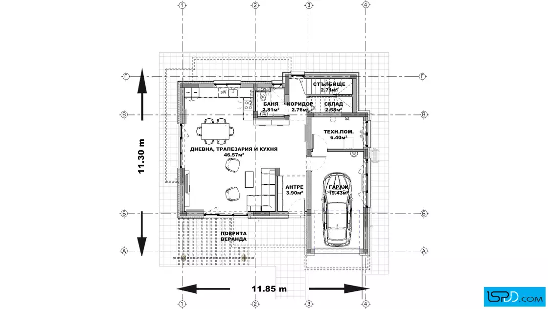 План на първи етаж План на първи етаж