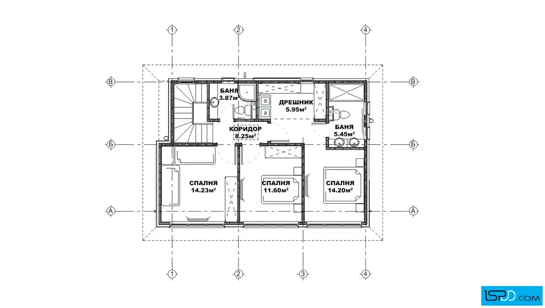 План на втори етаж