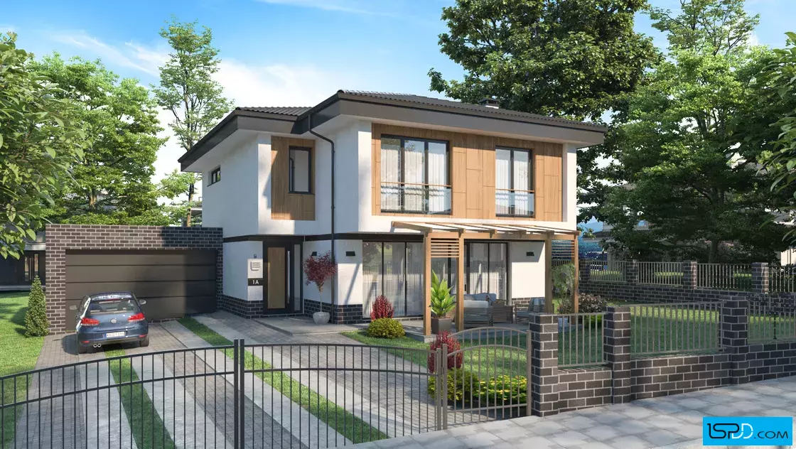 Проект на къща във в.з. Люлин