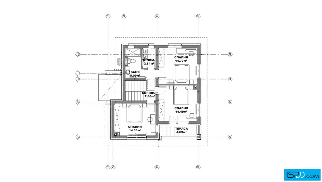 План на втори етаж