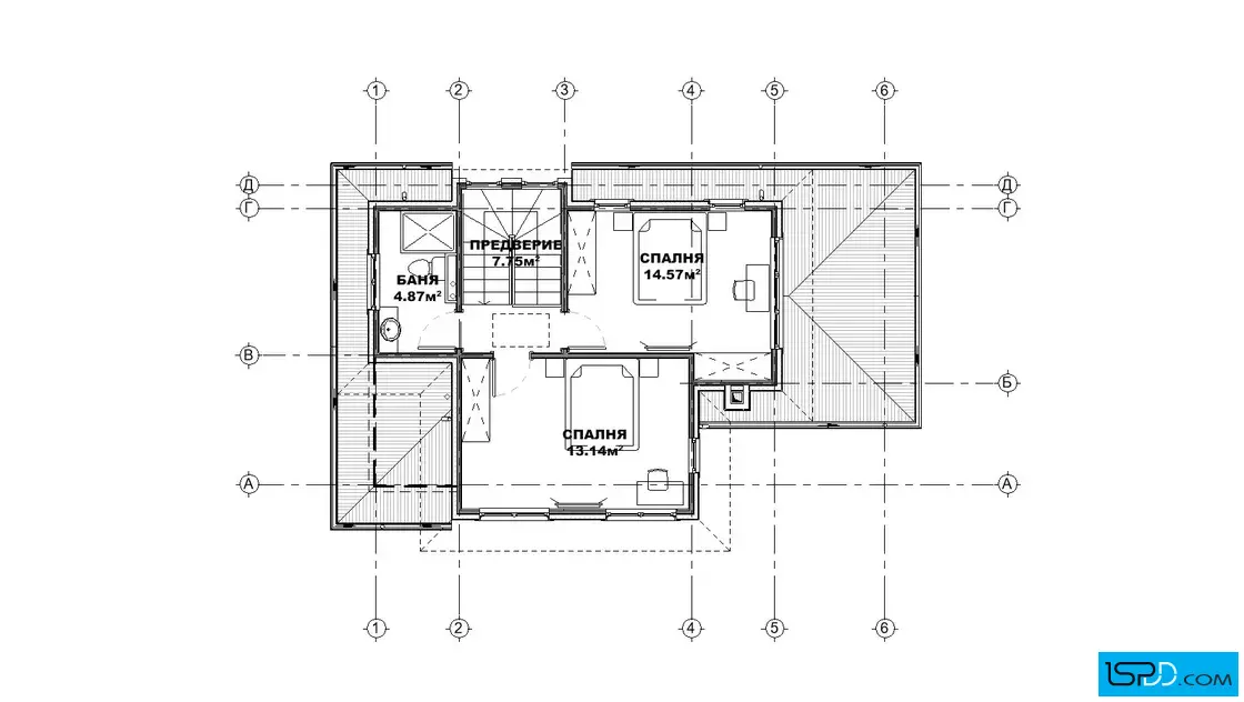 План на втори етаж