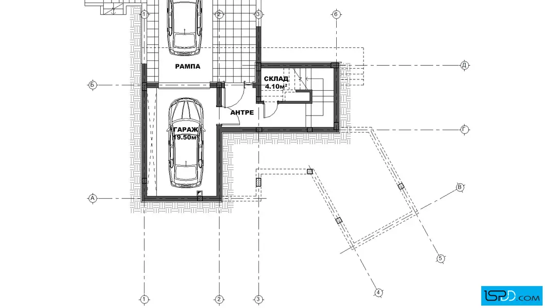 План на подземен етаж