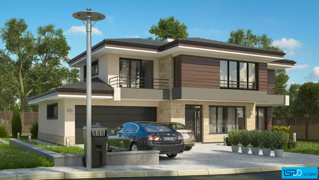 Проект на къща в гр. София