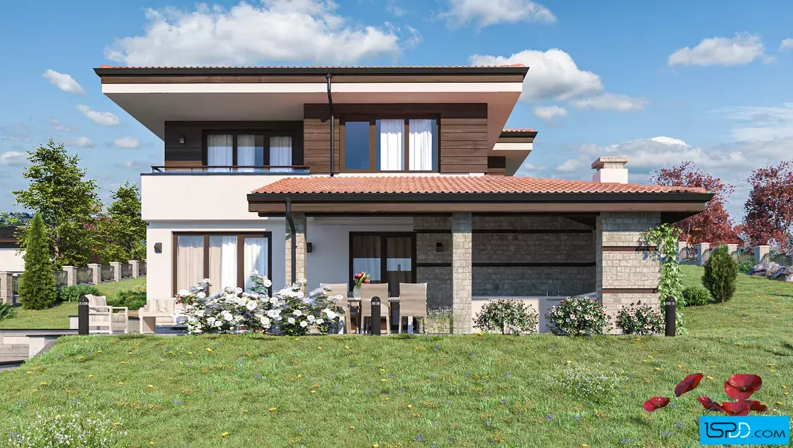 Проект на къща в с. Горна Диканя