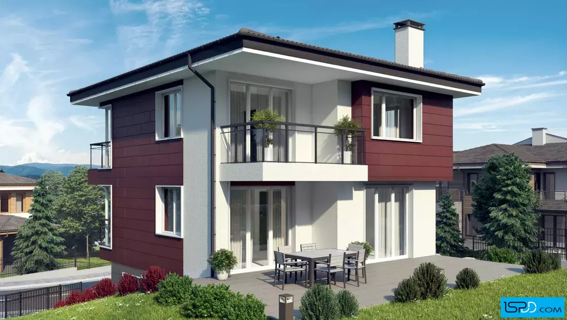 Проект на къща в гр. Банкя
