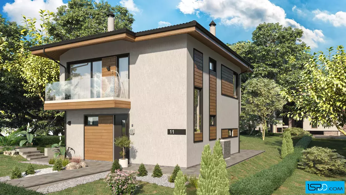 Проект на къща в с. Рударци