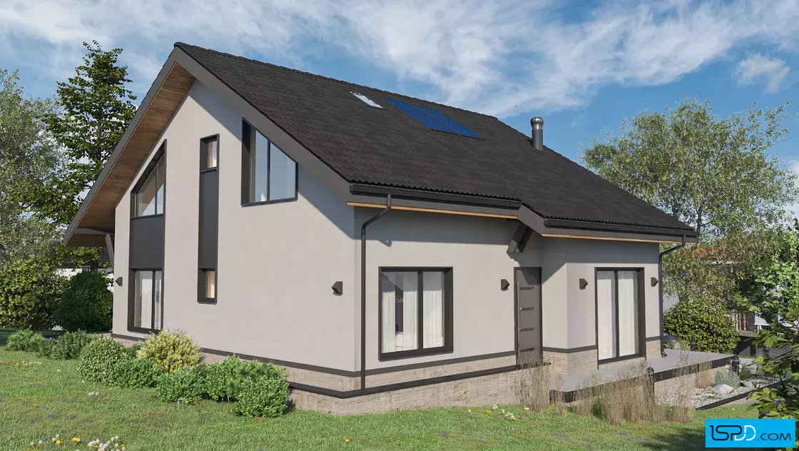 Проект на къща в с. Долна Диканя