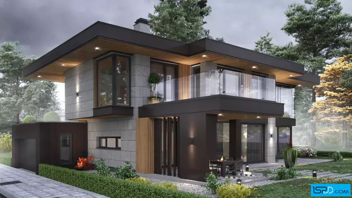 Проект на къща в гр. Банкя